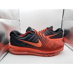 Size 13M | 14.5W - Nike Air Max 2017 Bright Crimson Black Fade - 849559-600
